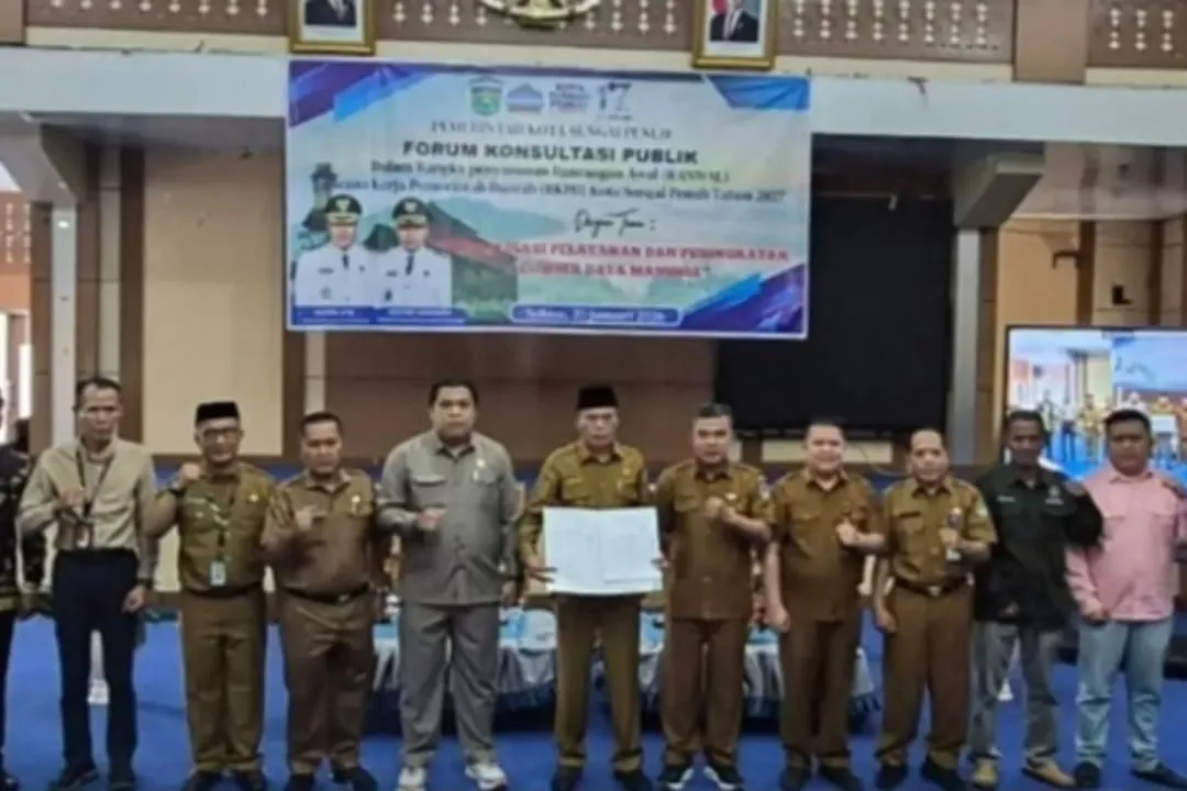Pemkot Sungai Penuh Gelar Forum Konsultasi Publik Ranwal RKPD 2027 dan Sosialisasi Perda RPJMD 2025–2029