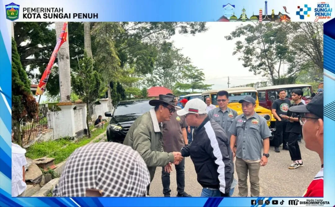 Wali Kota Sungai Penuh Alfin SH, Lepas Peserta Expedition Raja 2026