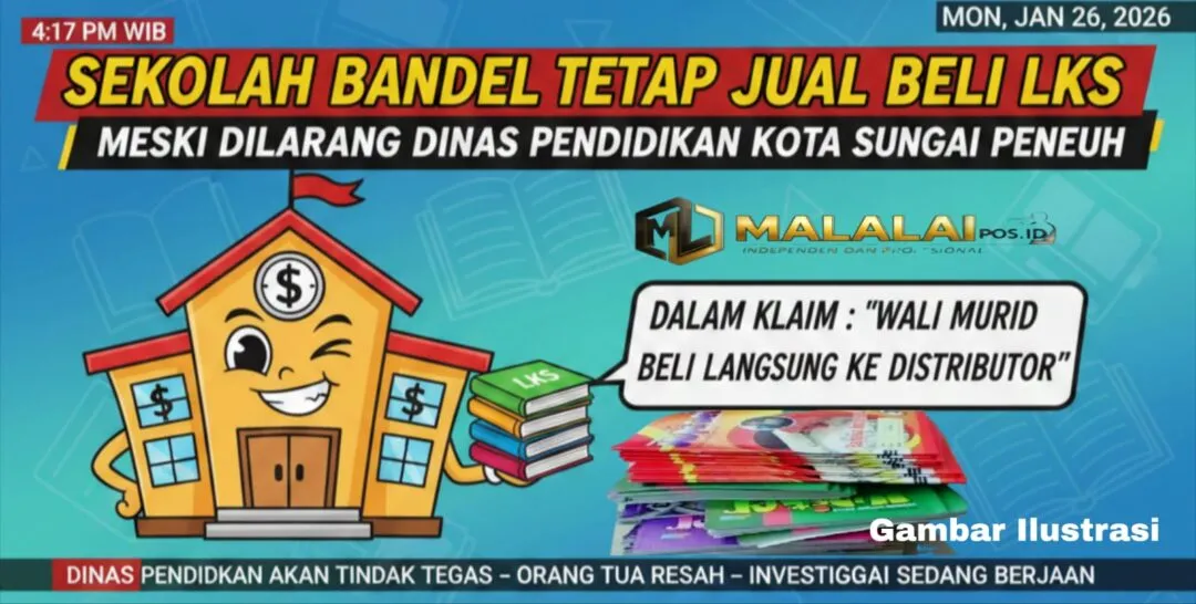 ​Bandel! Sekolah di Sungai Penuh Tetap Jual LKS, Disdik Langsung Pasang Badan