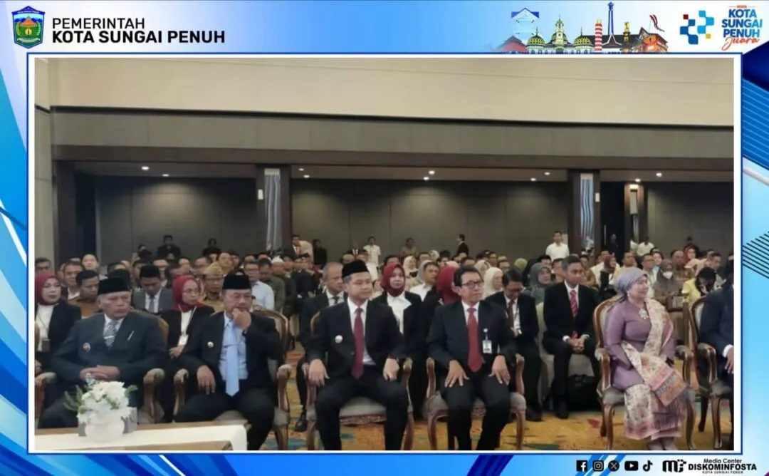 Wakil Wali Kota Sungai Penuh Hadiri Pengukuhan Kepala Kantor Perwakilan BI Provinsi Jambi