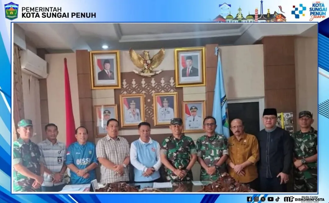 Pemkot Sungai Penuh dan Kodim 0417/Kerinci Kompak Percepat Gerai Koperasi Merah Putih