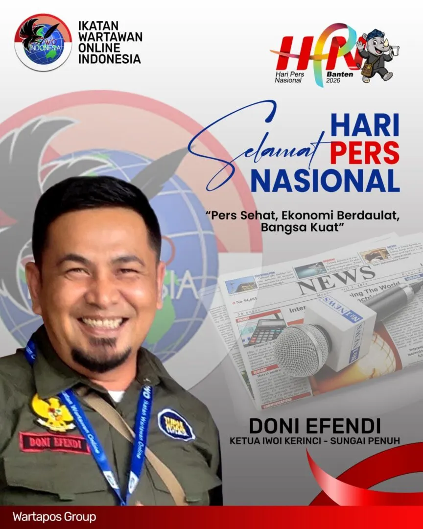 Peringati HPN 2026, DPD IWOI Sungai Penuh–Kerinci Tegaskan Peran Pers sebagai Pilar Demokrasi