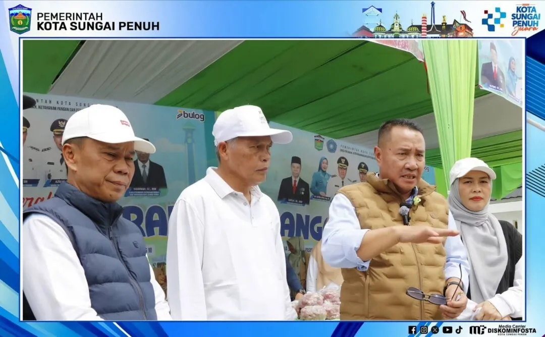Gerakan Pangan Murah di Sungai Penuh, Wali Kota Apresiasi Dukungan Stabilisasi Harga Jelang Ramadhan
