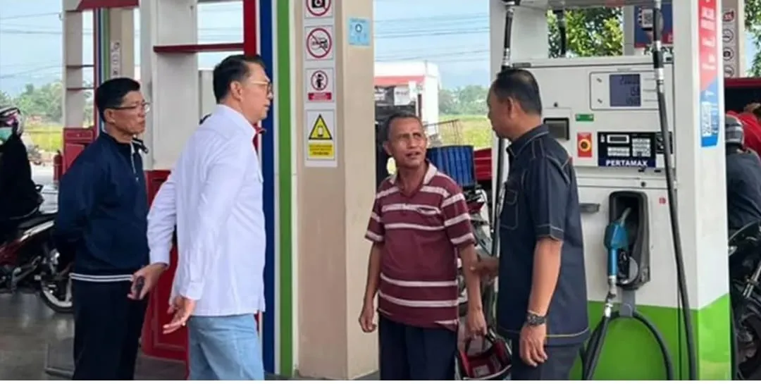 Wabup Murison Turun Langsung Sidak SPBU, Pastikan Stok BBM Aman Jelang Lebaran 1447 H