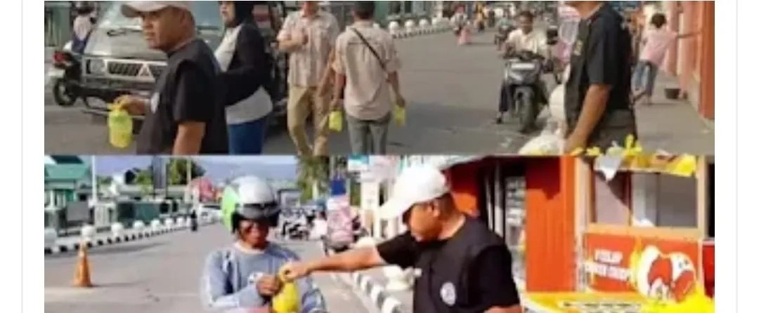 IWOI SUNGAI PENUH–KERINCI BERBAGI TAKJIL UNTUK MASYARAKAT DI BULAN RAMADHAN