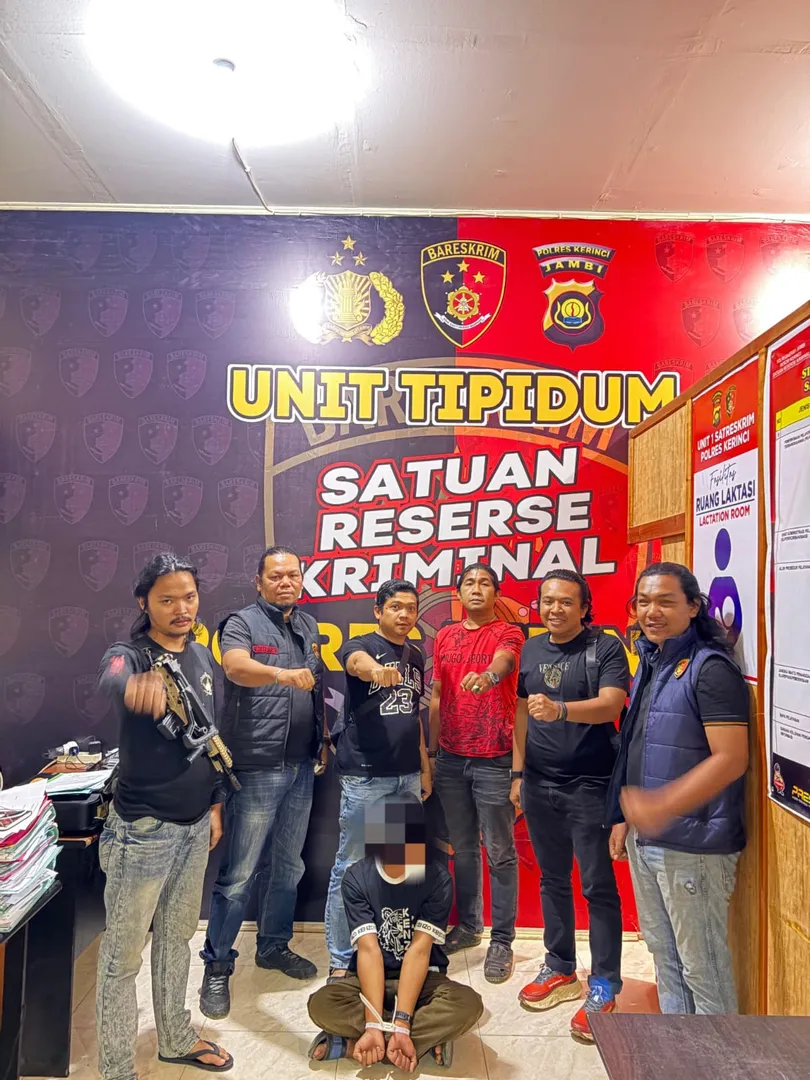 POLRES KERINCI UNGKAP KASUS PERSETUBUHAN TERHADAP ANAK DI BAWAH UMUR, PELAKU BERHASIL DIAMANKAN