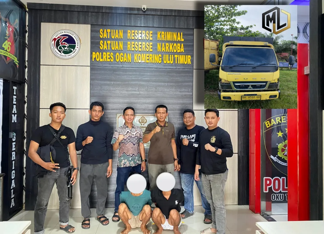 Polsek Batin XXIV Ungkap Kasus Pencurian Truk Center, Pelaku Ditangkap di OKU Timur