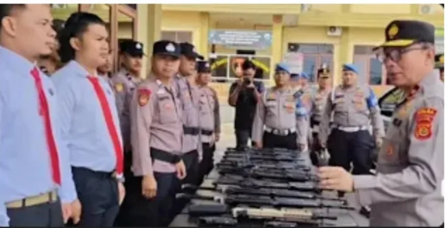 Waka Polda Jambi Kunker ke  Kerinci, Tekankan Profesionalisme dan Pelayanan Prima Berbasis Digital