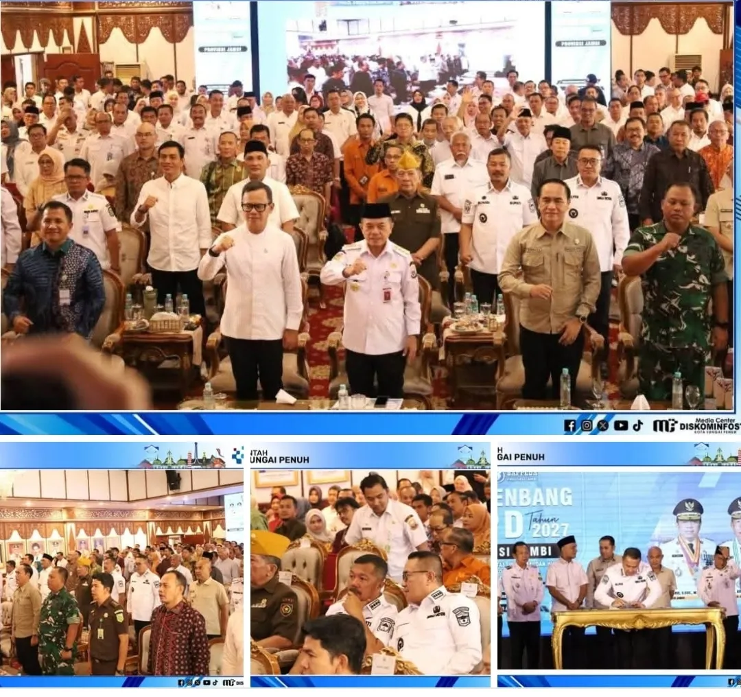 Wako Alfin Ikuti Musrenbang RKPD Provinsi Jambi 2027, Tekankan Pentingnya Kolaborasi Pembangunan