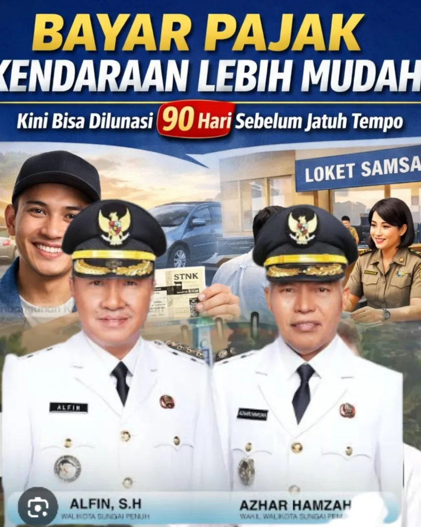 Bayar Pajak Kendaraan Lebih Mudah! Kini Bisa Dilunasi 90 Hari Sebelum Jatuh Tempo