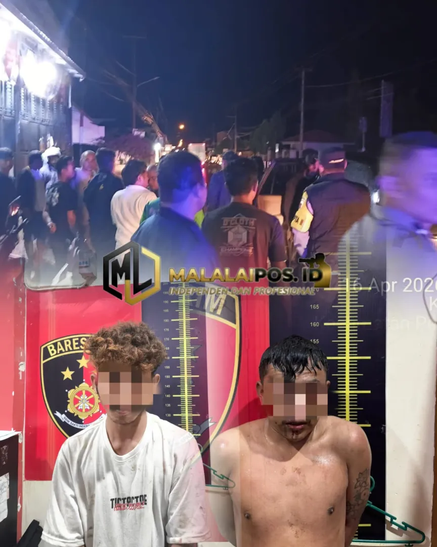 Pencurian Dengan Cara Kekerasan di Koto Keras, Dua Pemuda di Amankan Polres Kerinci,1 Orang DPO