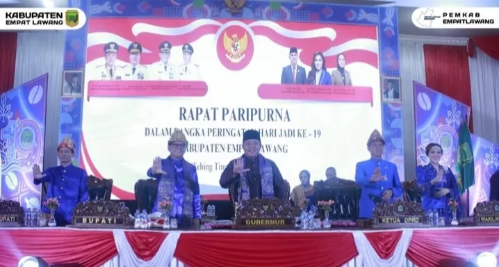 HUT ke-19 Kabupaten Empat Lawang, Momentum Perkuat Fondasi Pembangunan Empat Lawang yang Nyata dan Tersentuh ke Masyarakat