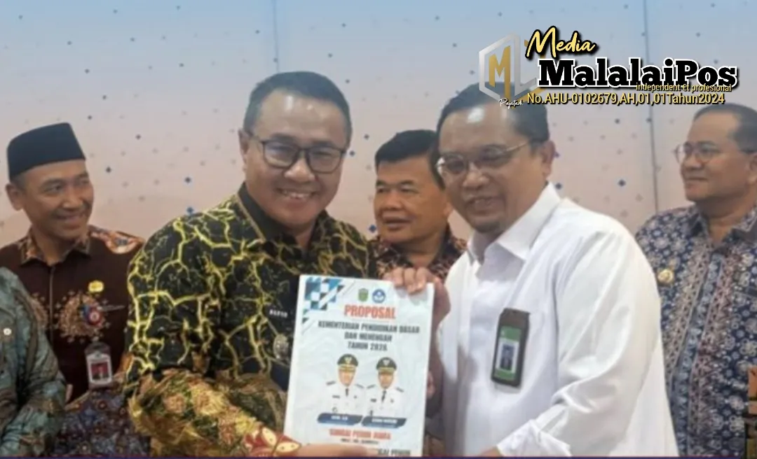 Wako Alfin Perjuangkan Dukungan Pusat Bagi Infrastruktur &amp; Mutu Pendidikan. di Kota Sungai Penuh