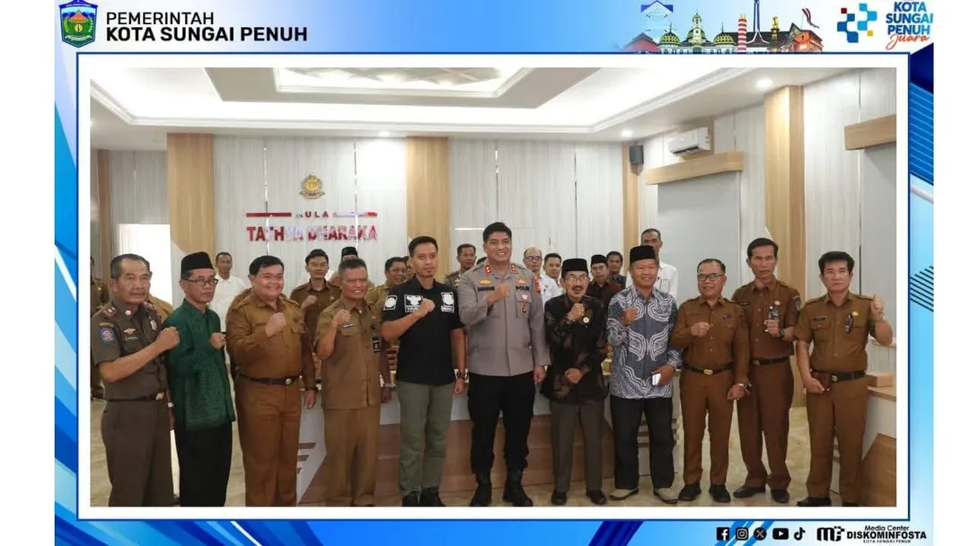 Kadis Diskominfosta Sungai Penuh Ikuti Sosialisasi QR Barcode Kotak Amal untuk Cegah Dana Terorisme