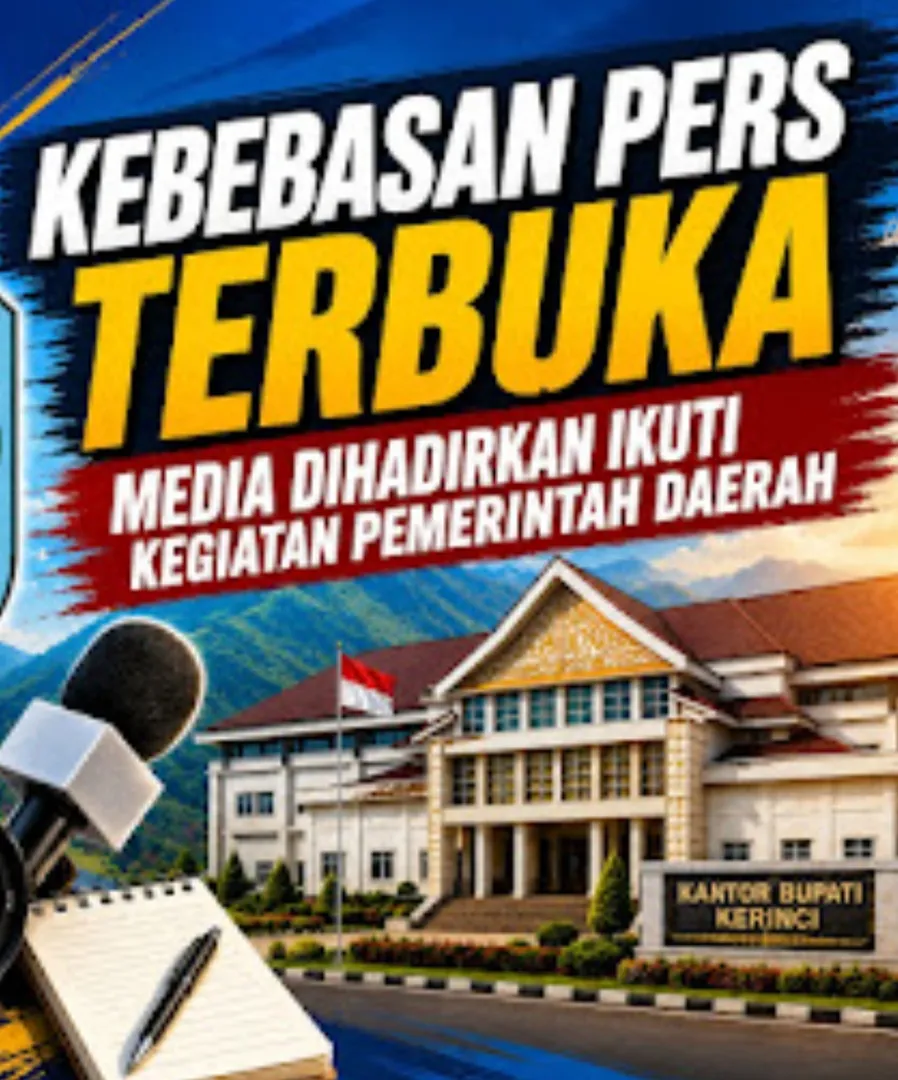 Diskominfo Kerinci Buka Ruang Kebebasan Pers, Wartawan Diajak Liput Langsung Kegiatan Pemda di Lapangan