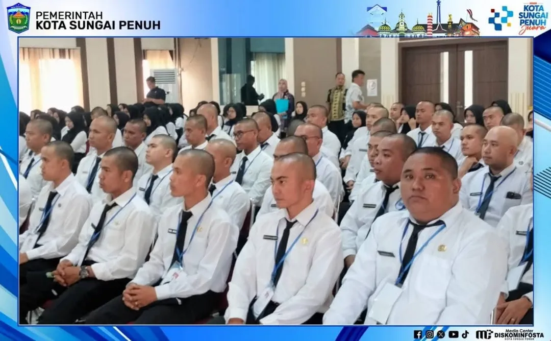 Wawako Azhar Hamzah Tutup LATSAR CPNS Pemkot Sungai Penuh 2026, Tekankan Integritas dan Pelayanan Publik
