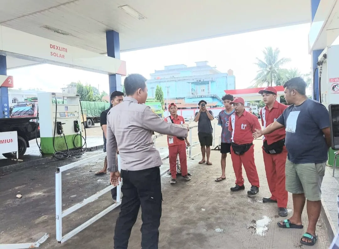 Gerak Cepat Kapolsek Batin XXIV Tindak Lanjuti Dugaan Pelangsir BBM di SPBU Durian Luncuk
