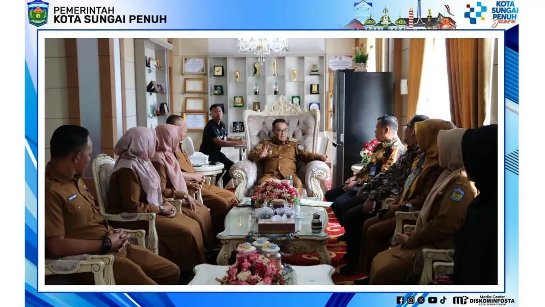 Wako Alfin Sambut Tim BKKBN Provinsi Jambi, Bahas Penguatan Program Bangga Kencana
