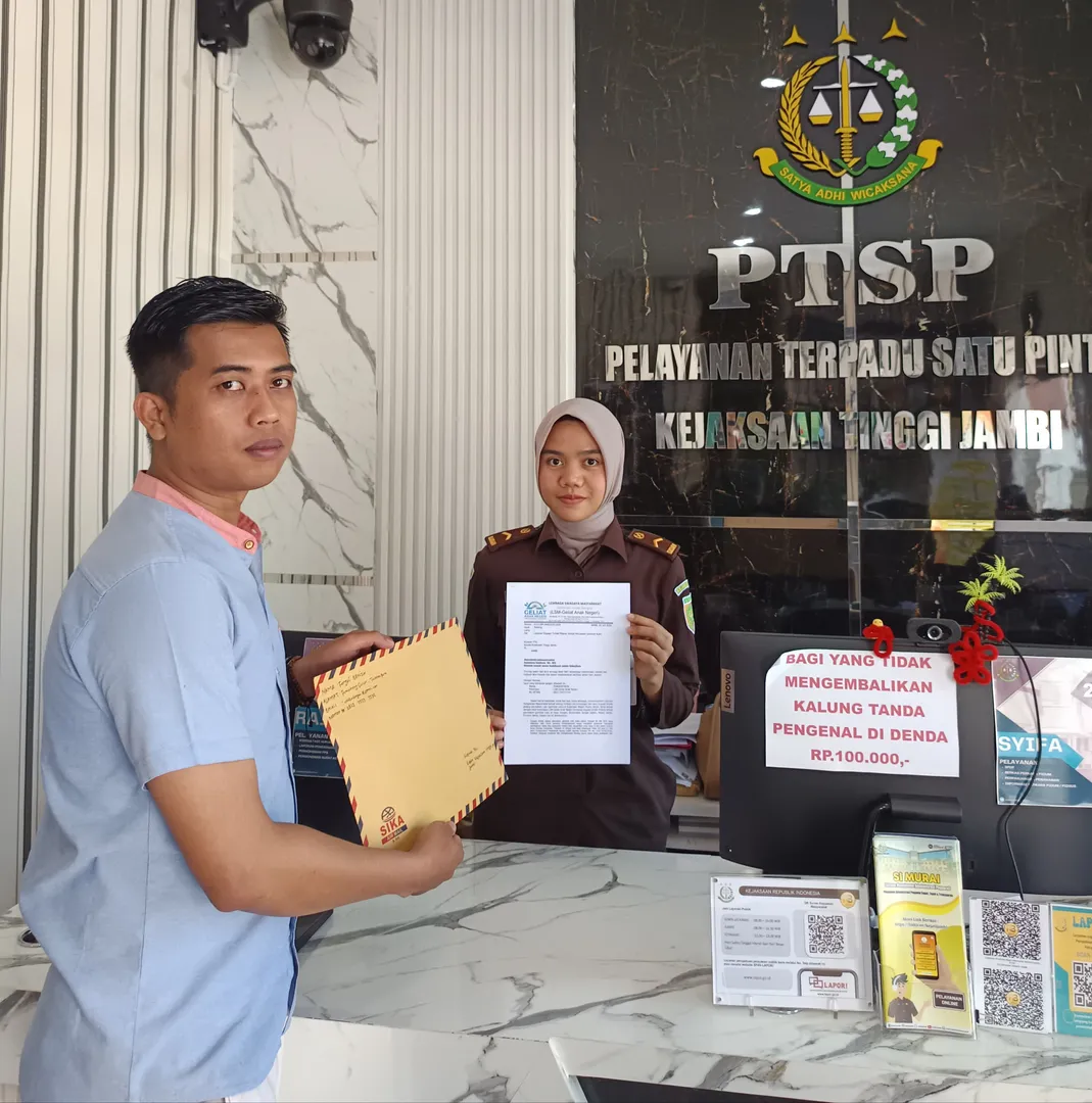 Kasus Perusakan Gembok Ruko di Muaro Jambi Mandek Setahun, LSM GAN Laporkan Kejari ke Kejati Jambi