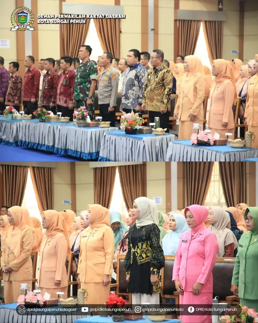 Ketua DPRD Hutri Randa Hadiri Pengukuhan Pengurus DWP Kota Sungai Penuh Masa Bakti 2024–2029