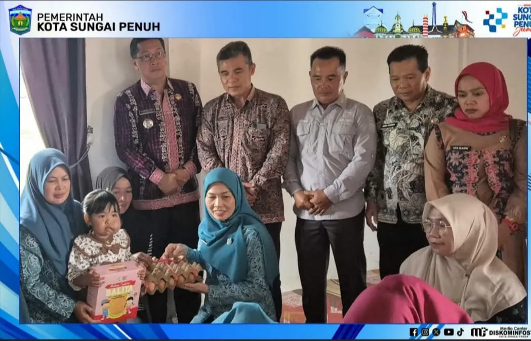 Peduli Generasi Sehat, Sri Kartini Alfin Kunjungi Anak Asuh Bapperida