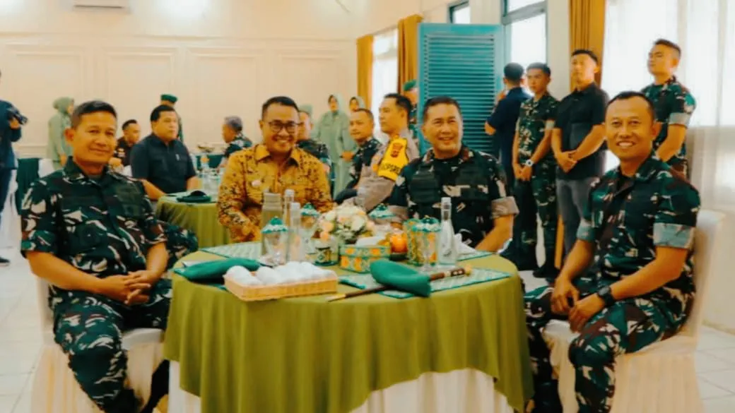 Wako Alfin Sambut Pangdam XX/TIB, Sinergi TNI dan Pemkot Sungai Penuh Diperkuat