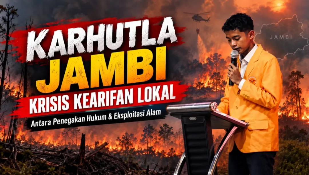 Karhutla Jambi Dan Krisis Kearifan Lokal: Antara Penegakan Hukum Dan Eksploitasi Alam