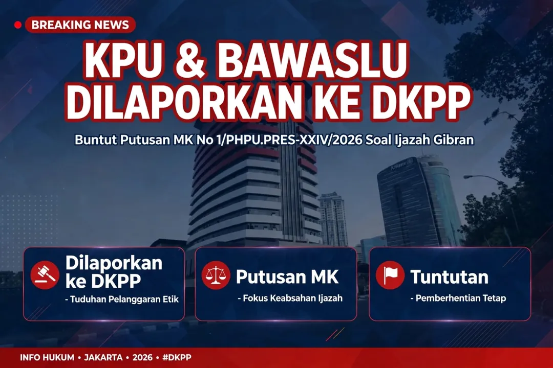 DKPP Diminta Sidangkan KPU dan Bawaslu Buntut Pertimbangan MK Soal Ijazah Gibran