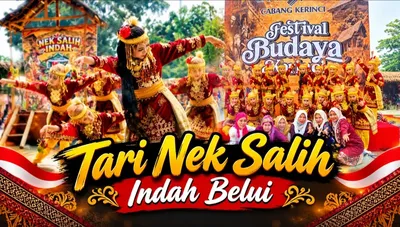 Tari Nek Salih Indah Belui Gemparkan Festival Budaya Kerinci 2026